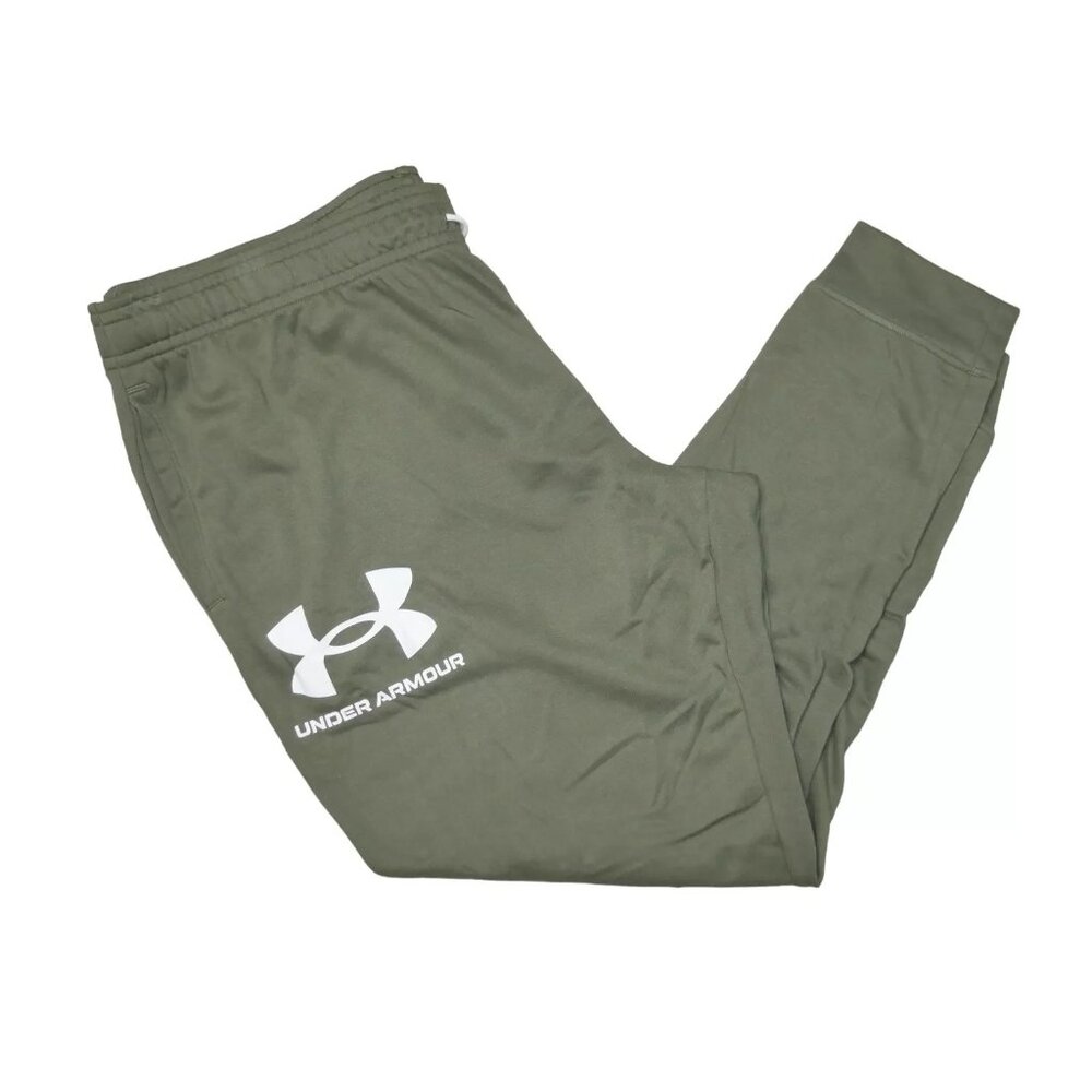 Under Armour Men's French Terry Rival Joggers Sweatpants Big & Tall Size 4XLT - Picture 3 of 7
